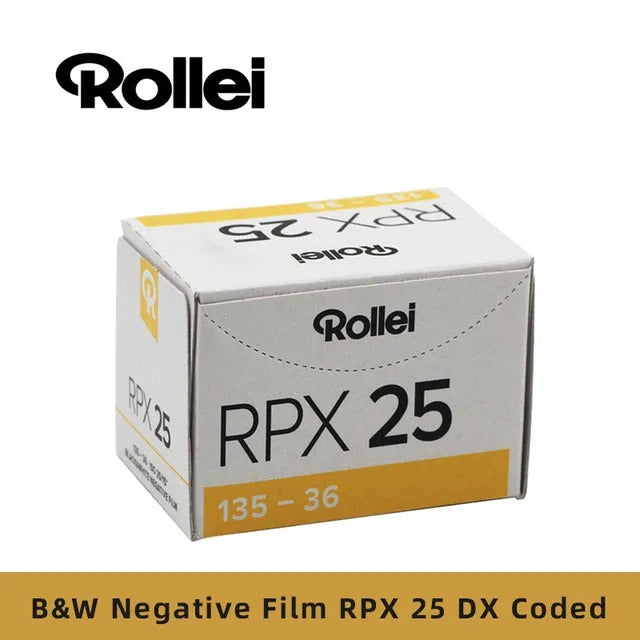 🎞️ Rollei RPX 25 35mm Black & White Negative Film 🎞️