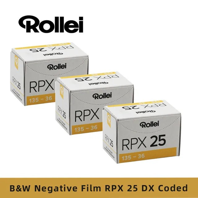🎞️ Rollei RPX 25 35mm Black & White Negative Film 🎞️