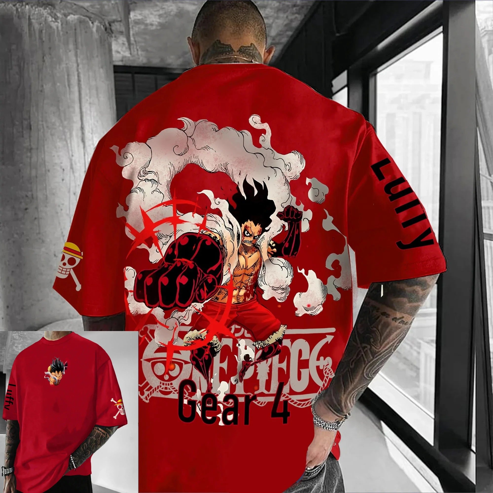 🔥 Official ONE PIECE Luffy Power Surge T-Shirt 🔥