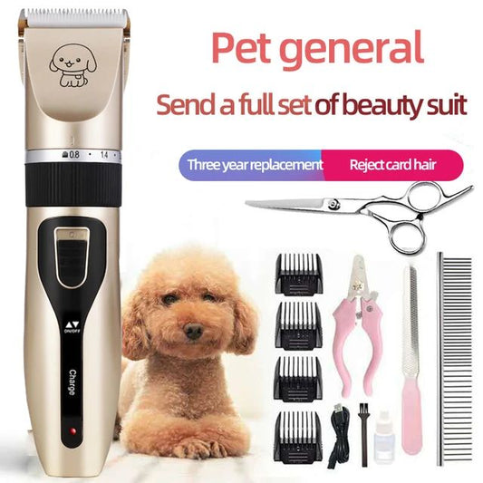 Dog Hair Clipper Pet Hair Trimmer Set Puppy Grooming Electric Shaver